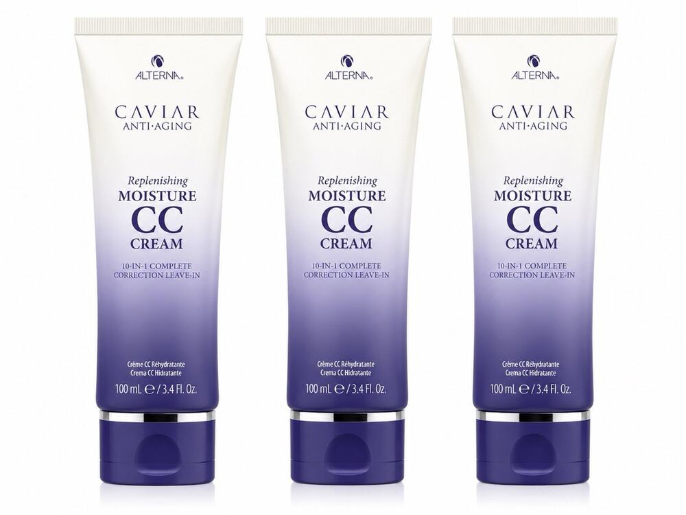 Alterna Caviar Anti-Aging Replenishing Moisture CC Cream 3.4 oz 3 Pack